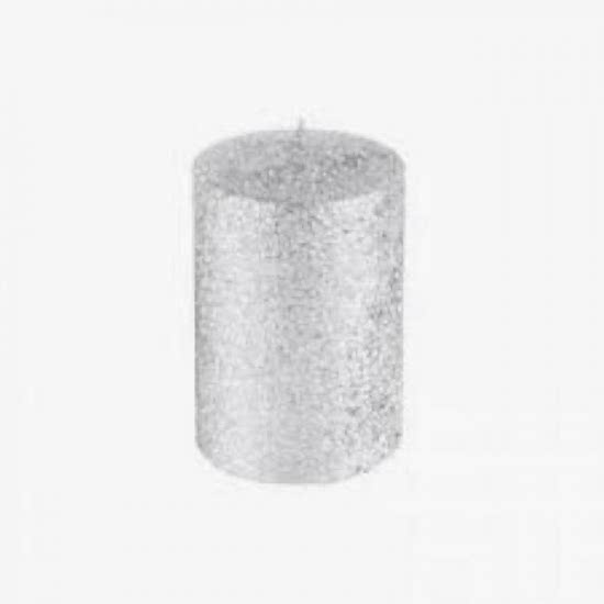 8’CM GÜMÜŞ SİMLİ ORTA TAKOZ MUM