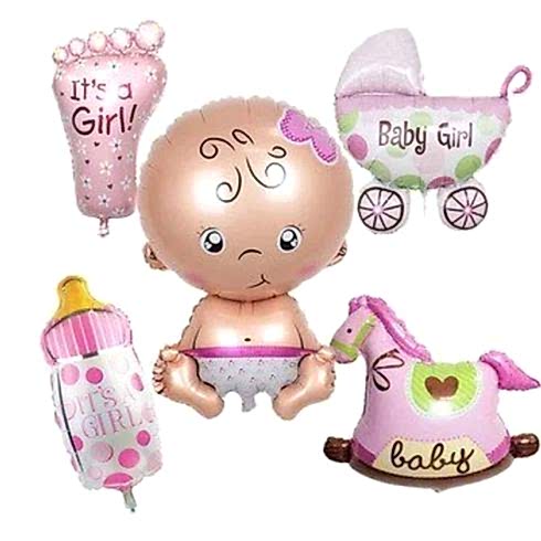 KIZ BEBEK SÜSLERİ FOLYO BALON SETİ 35CM