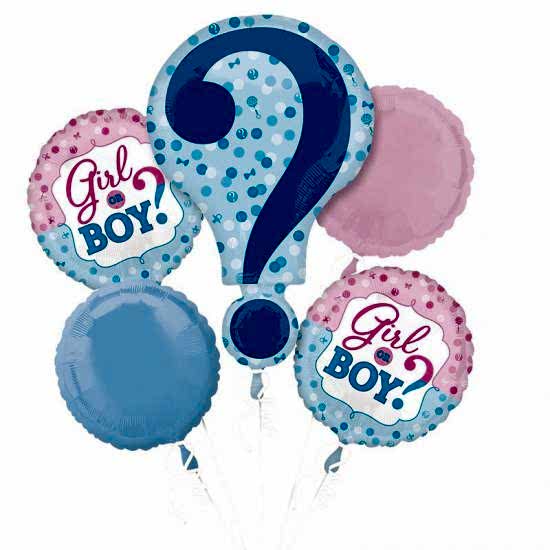 Happyland CİNSİYET BELİRLEME GİRL BOY,KIZ MI ERKEK Mİ FOLYO BALON SETİ﻿