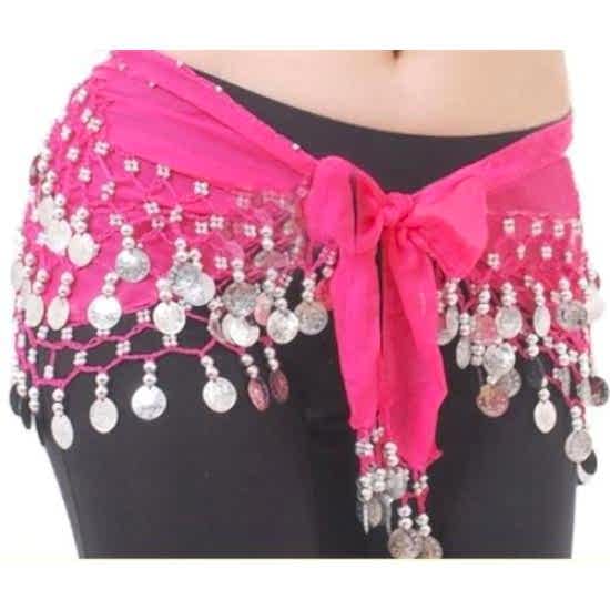 Happyland Fuşya Pembe Renk Shakira Şakira Dansöz Oryantal Kemeri