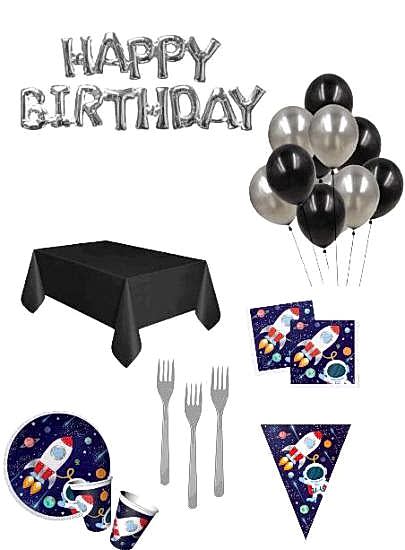 Happyland Uzay Temalı Parti Seti-16