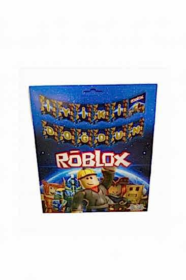 Happyland Roblox Temalı Doğum Günü Süsü Zikzak Banner Roblox Iyi Ki Doğdun Banner
