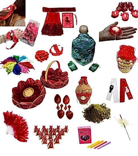 Happyland Dev Kına Paketi 195 Parça Kına Gecesi Seti Full Herşey Dahil Lüks Paket