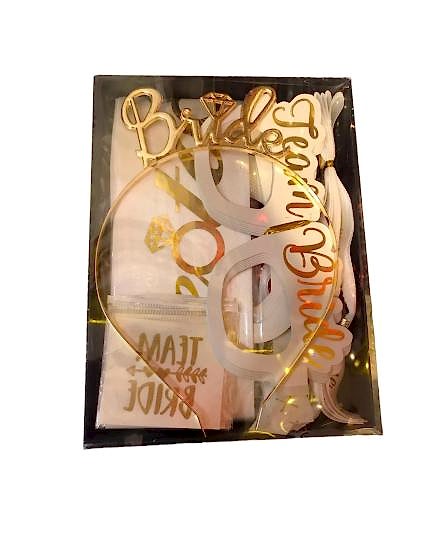 Happyland Bride To Be Gold Seri 5’li Parti Seti Bride Set