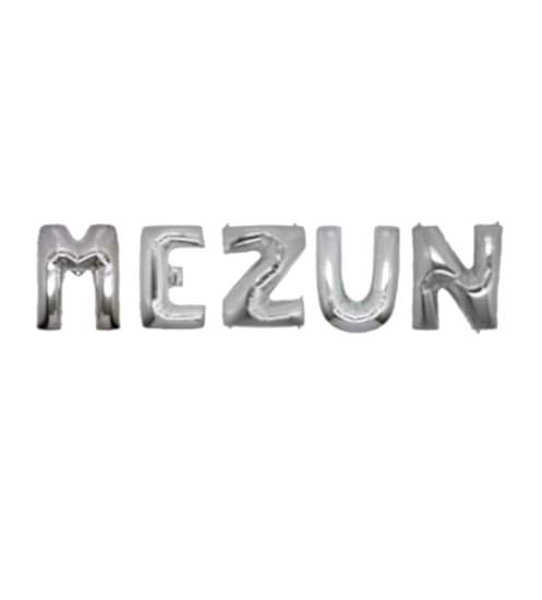 Happyland 40 Cm Gümüş Folyo Mezun Yazısı