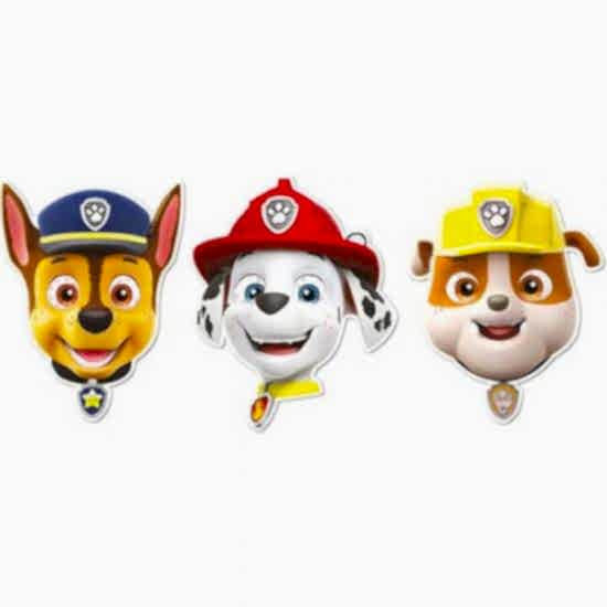 Happyland Paw Patrol Refresh Temalı Maske 6 Adet