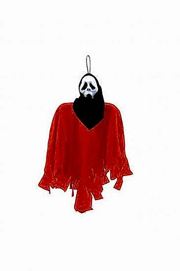 Happyland Halloween Hayalet İskelet Asma Süs Dekor Turuncu Renk Cadılar Bayramı Süs