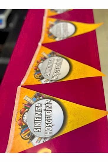 Happyland Sınıfınıza Hoşgeldiniz Yazılı Flama