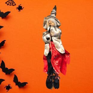 Cadılar Bayramı Halloween Cadı fiğürleri 1Ad küçük