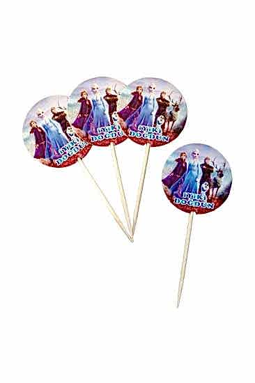 Happyland Iyiki Doğdun Yazılı Frozen Elsa Kürdan 20’li