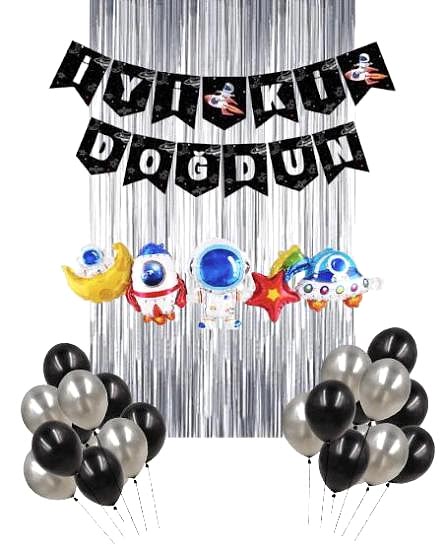 Happyland Uzay Temalı Parti Seti-20