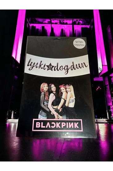 Happyland Black Pink Dekoratif Kaligrafi New Banner Iyiki Doğdun Yazısı 1 Adet Banner Yazı