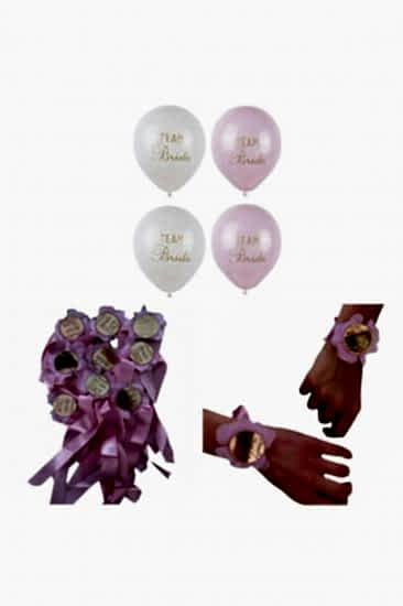 Happyland Bride To Be Bekarlığa Veda Partisi Pembe 12’li Seti