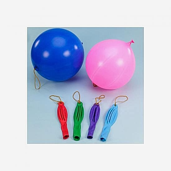 Happyland Lastikli Basket Balon Punch Balon Karışık Renk 50 Adet