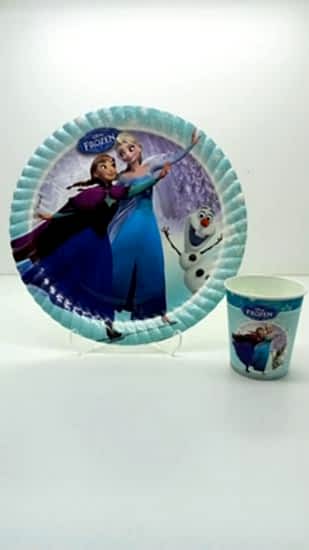 Happyland Disney Frozen Temalı Tabak Ve Bardak