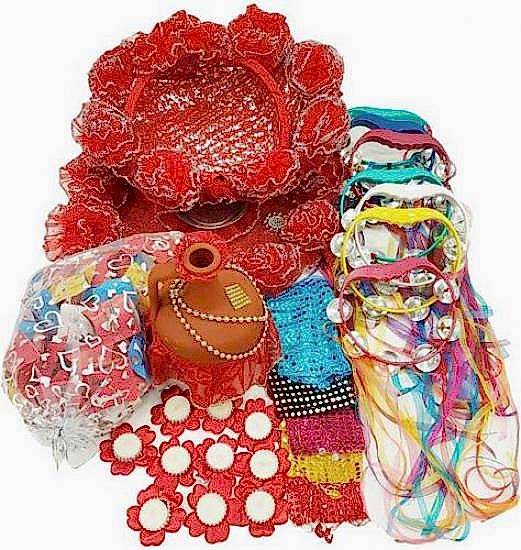 KINA GECESİ KINA MALZEMELERİ KINA SETİ 399 PARÇA KINA MALZEMELERİ