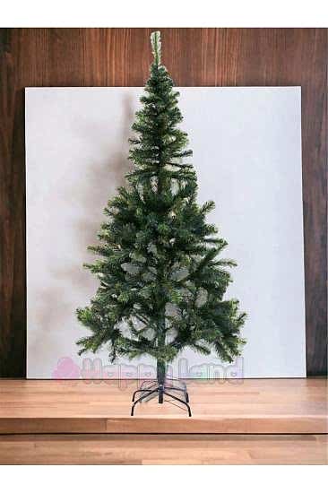 Happyland Yılbaşı Çam Ağacı 180 Cm Plastik Ayaklı 330 Dal Kutulu Yılbaşı Ağacı