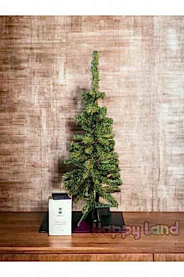 Happyland Yılbaşı Çam Ağacı 90 cm Mini Boy 76 Dal Kutulu Yılbaşı Ağacı