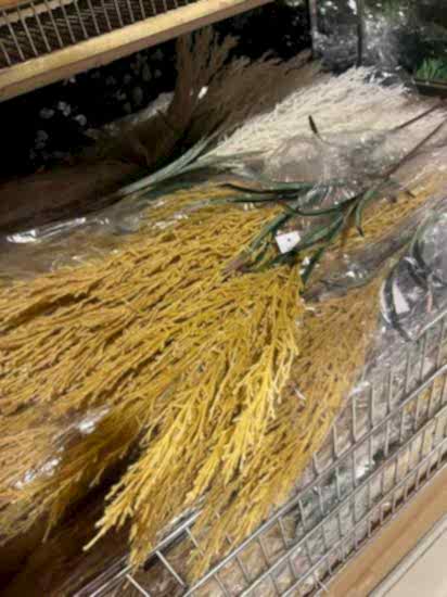 Happyland Yapay Cipso Pampas Sarı Dekor Yapay Çiçek HPY-26229