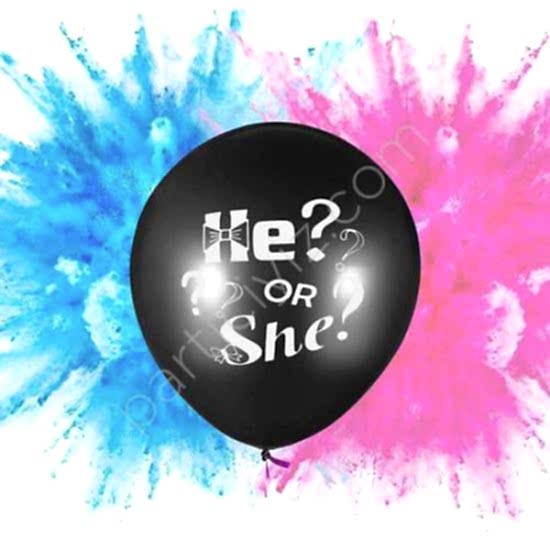 Dev Boy Cinsiyet Belirleme Balonu Baby Shower