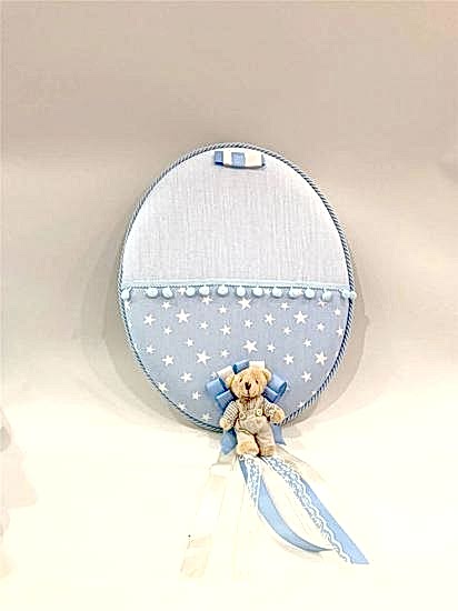 Happyland Ayıcıklı Kapı Süsü Mavi