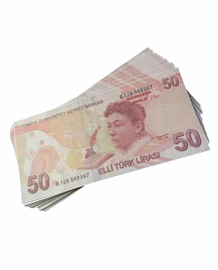 Happyland Sahte Para Düğün Nişan Eğlence Kına Parası - 50 Adet 50 Tl