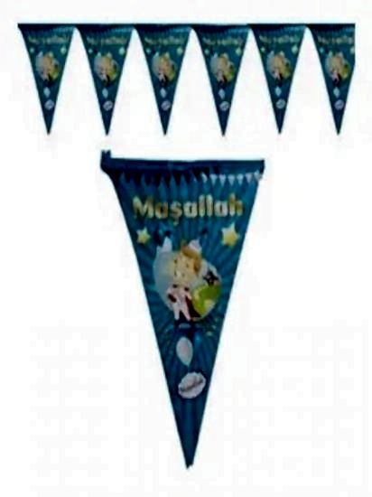 Happyland Maşallah Üçgen Açılır Flama