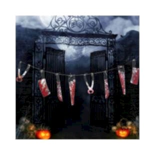 Cadılar Bayramı Halloween Bıçak Süs