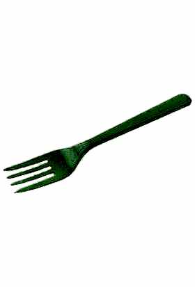 Lüks Çatal Yeşil 25 Adet