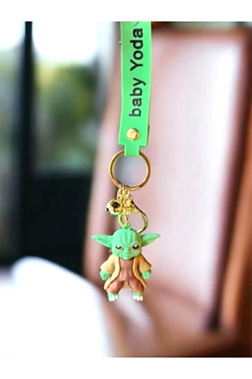 Happyland Star Wars Mandalorian The Child Grogu Baby Yoda Anahtarlık Ve Çanta Süsü