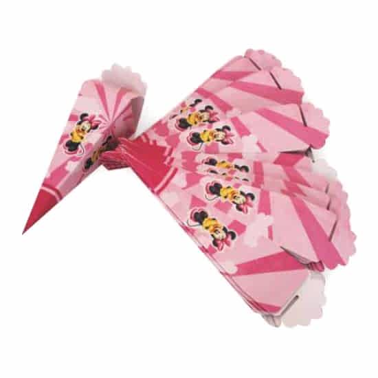 MİNNİE MOUSE DOĞUM GÜNÜ KONSEPTİ KÜLAH 50 Adet