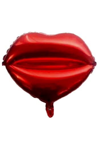 Happyland Dudak Şeklinde Kırmızı Folyo Balon