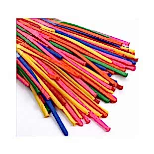 Happyland  Renkli Sosis Balon  (10Adet)