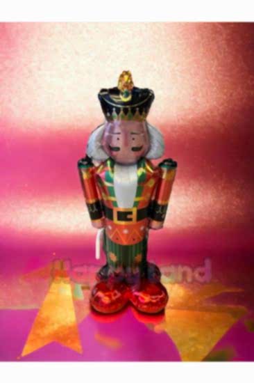 Happyland Yılbaşı Kurşun Asker Folyo Balon Büyük Yılbaşı Balonu Yeni Yıl Balon 120 cm