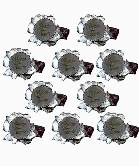 Happyland 10 Lu Bride Team Beyaz Tüllü Nedime Bilekliği