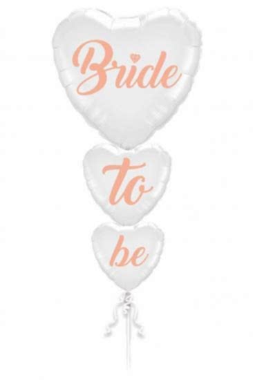 Happyland Bride To Be 3’lü Kalp Set Folyo Balon