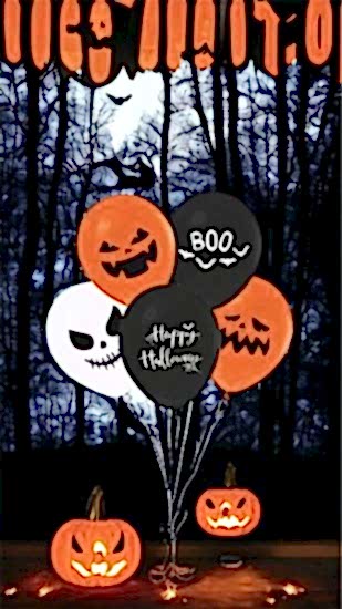 Happyland Halloween Balon 7 Adet Cadılar Bayramı Balonu