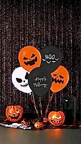 Happyland Halloween Balon 7 Adet Cadılar Bayramı Balonu