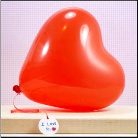 Happyland 14 Şubat Balon 25 Adet Lateks Kalpli Balon