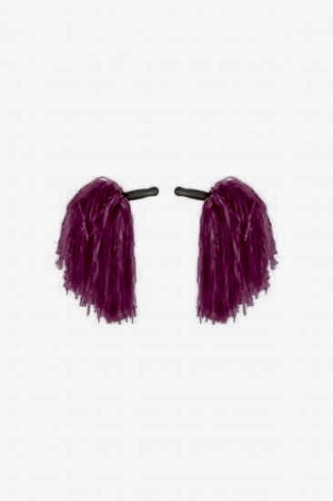 Happyland Pembe Gösteri Ponponu 1 Çift Mat Pembe Ponpon - Amigo Gösteri Ponponu Mat Pembe