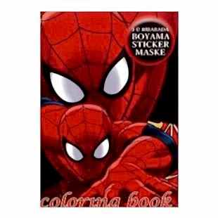 Happyland 10 Adet Spiderman Boyama Kitabı