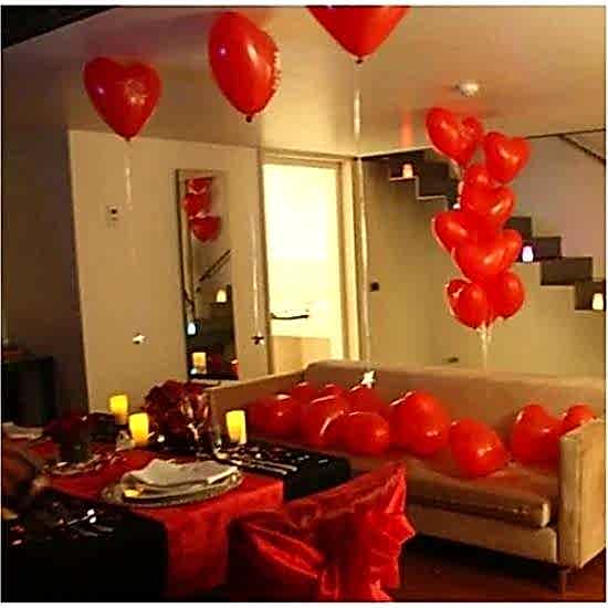 Happyland 14 Şubat Sevgililer Günü Sevgiliye Sürpriz Süsleme Seti