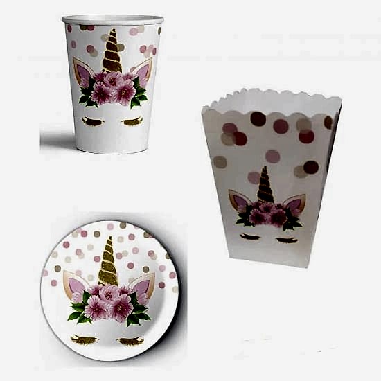 Happyland Unıcorn Işıltılı Çiçekli Model Premium Set