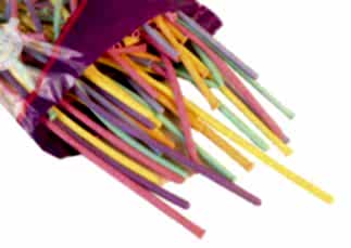 100 LÜ BALON SOSİS MODELİ MAKARON RENGARENK