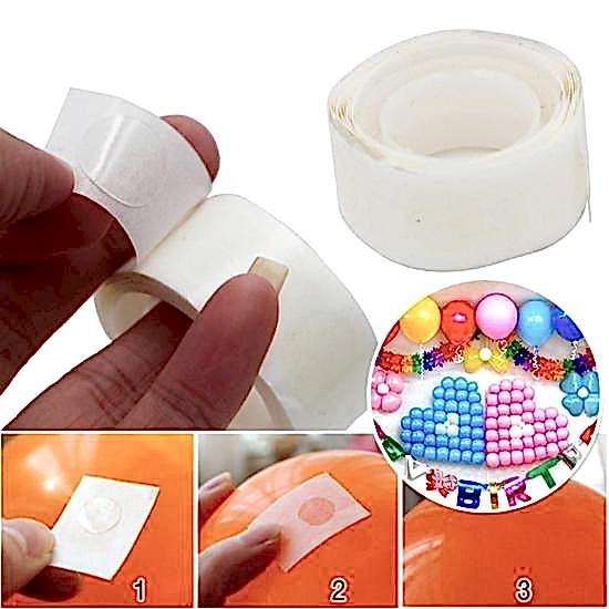 Happyland Çift Taraflı Balon Yapıştırma Bandı 100’lü