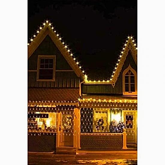 Happyland Ledli Ağ LED 2x2 Metre 8 Modlu Iç ve Dış Mekan Dekoratif LED Aydınlatma