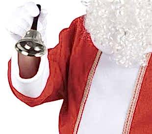 Happyland Yılbaşı Noel Baba El Çanı Yeni Yıl Noel Aksesuar