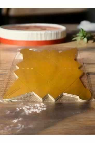 Happyland Metalik Gold Lokumluk 25 Adet Parti Söz Nişan Lokumluk