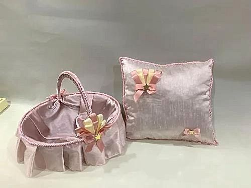 Happyland Yeni Doğan Bebek Yastık Ve Sepeti