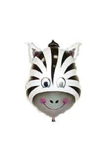 Sevimli Zebra Folyo Balon 40Cm (16 İnch) 1 Adet